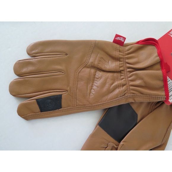 Milwaukee 48-73-0013, 10"/XL Soft Top Grain Goatskin Leather Palm Gloves - Picture 4 of 6